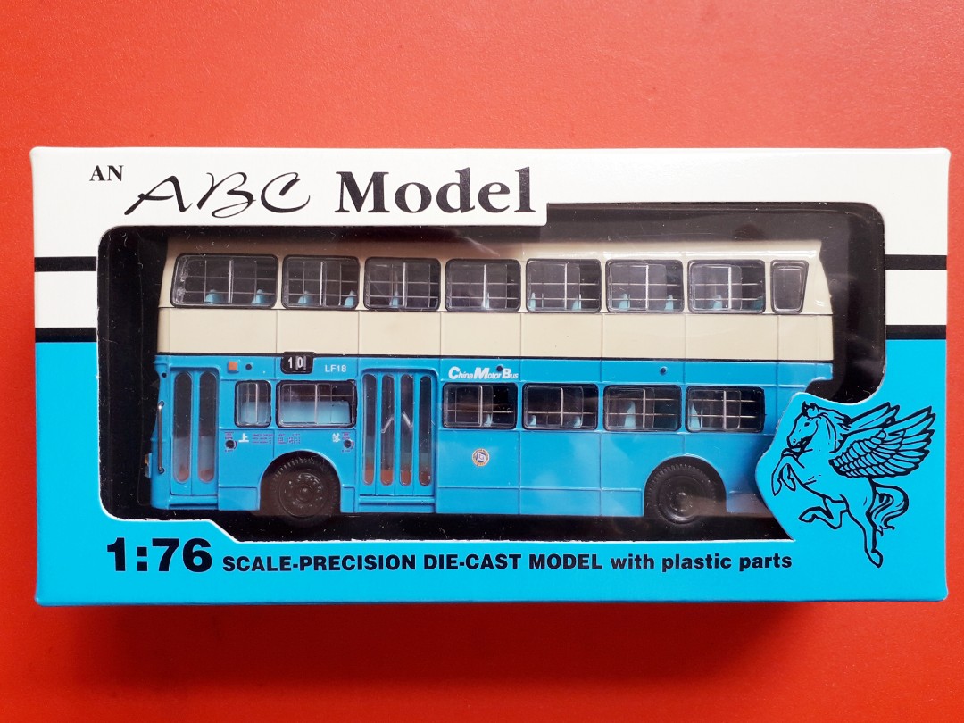 Bus ABC Models échelle 1/76 - Leyland 1974 Jumbo Hong Kong - Modèle Réduit Diecast R10