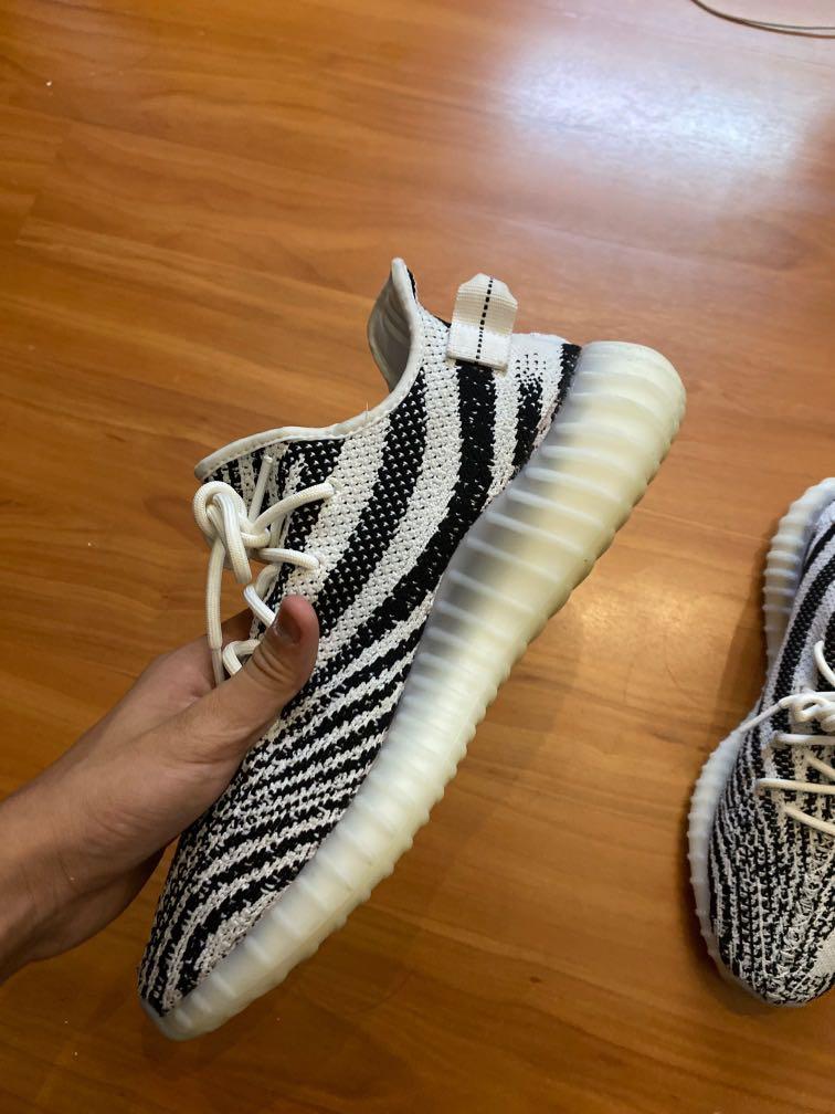 Adidas Yeezy Boost 350 Zebra Men s Fashion Footwear Sneakers on