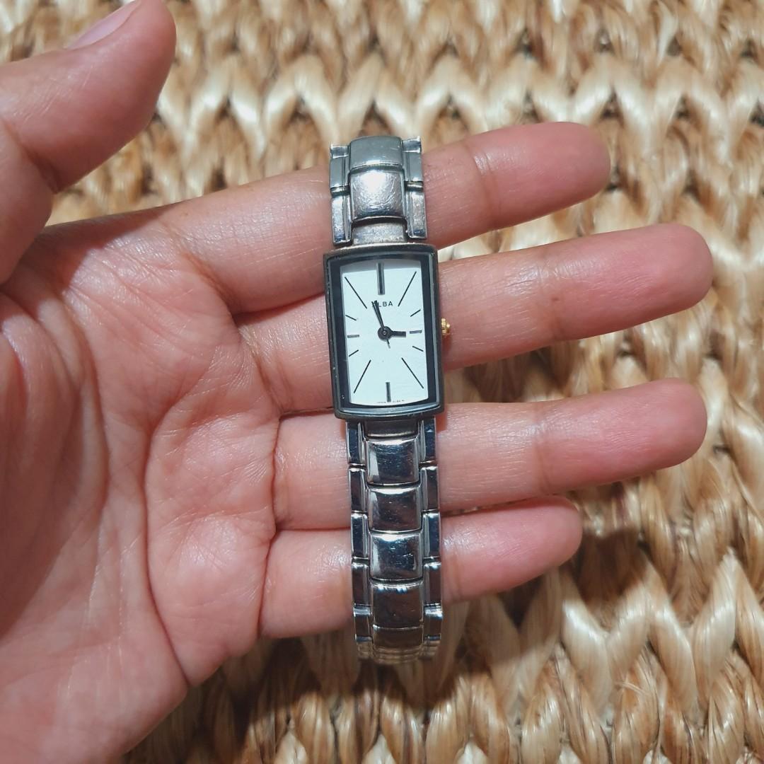 Alba stainless best sale steel watch