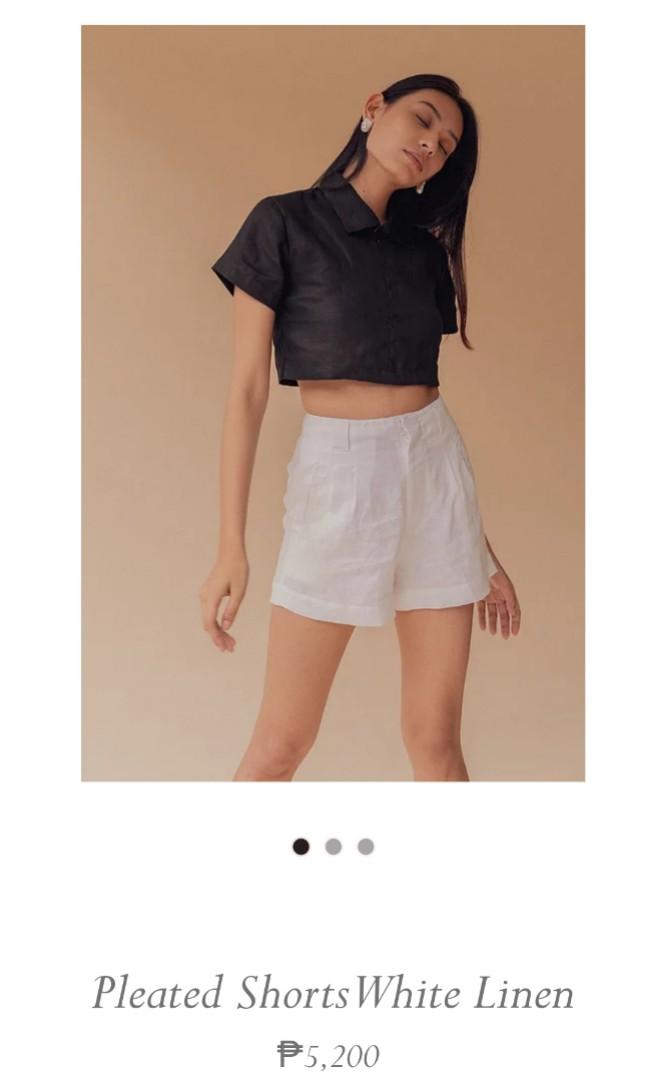 Araw the line white linen shorts (Category: Shorts) located in Quezon City. Submitted by halaga.ph (Listing ID 1087486100, Image 3). Description: - used once - will give free shipping Araw Araw the line Linen shorts.