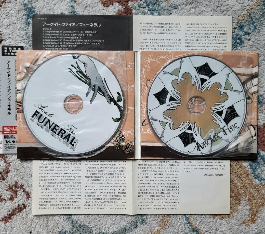 Arcade Fire Funeral CD with Bonus CD, Hobbies & Toys, Music & Media