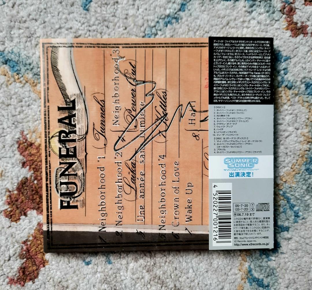 Arcade Fire Funeral CD with Bonus CD, Hobbies & Toys, Music & Media