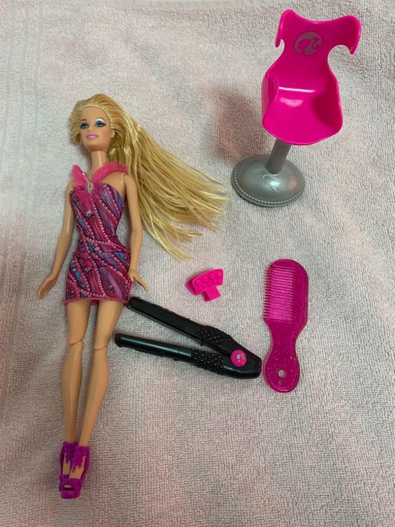 Barbie hair salon doll, Hobbies & Toys, Toys & Games on Carousell