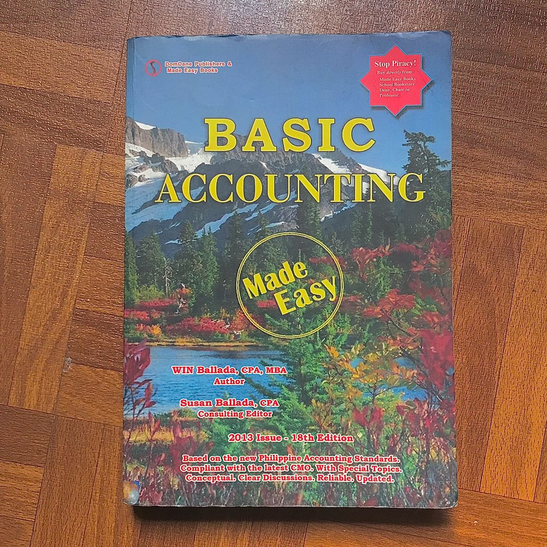 Basic Accounting, Hobbies & Toys, Books & Magazines, Textbooks on Carousell