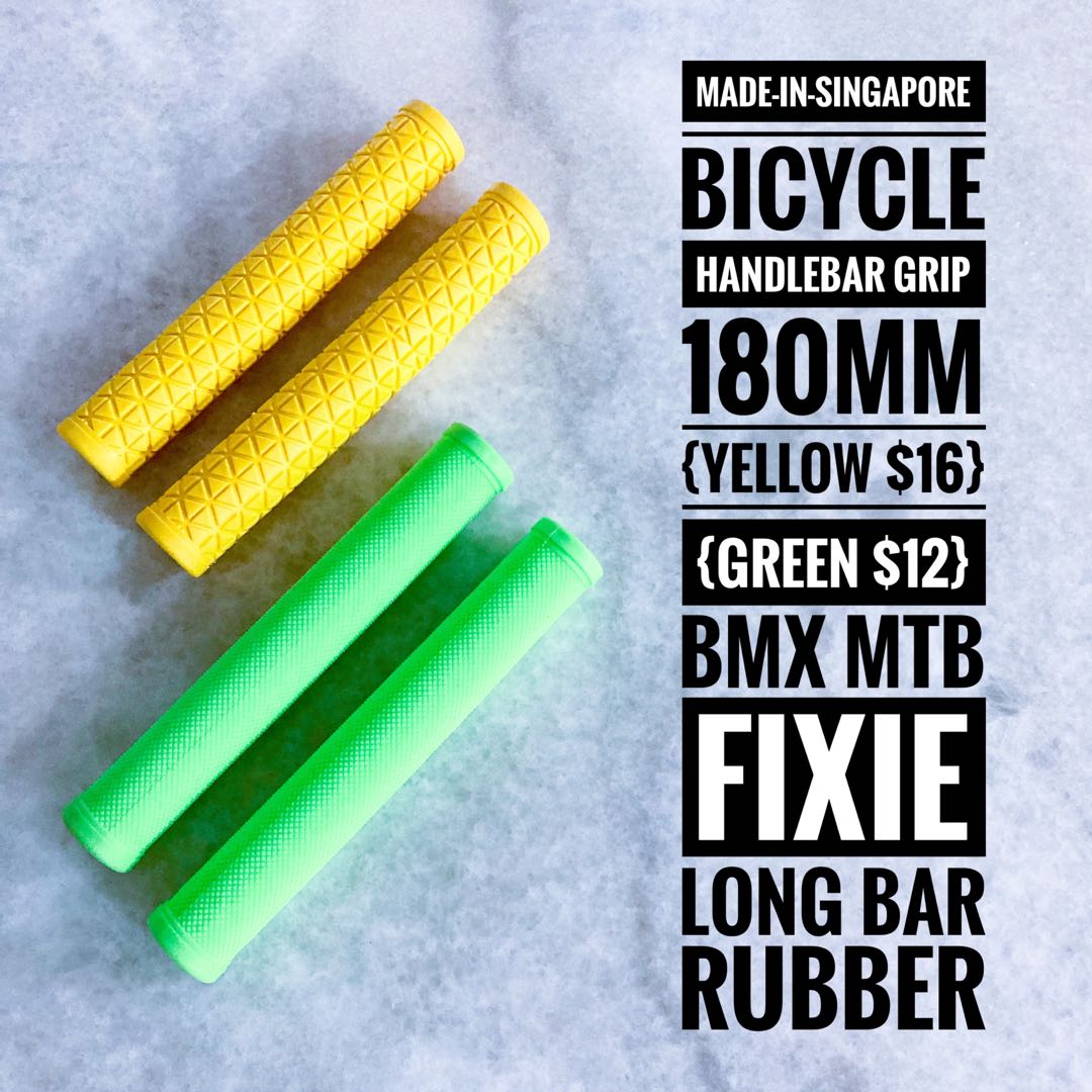 Bicycle Handlebar Grip 180mm Long Bars, Sports Equipment, Bicycles