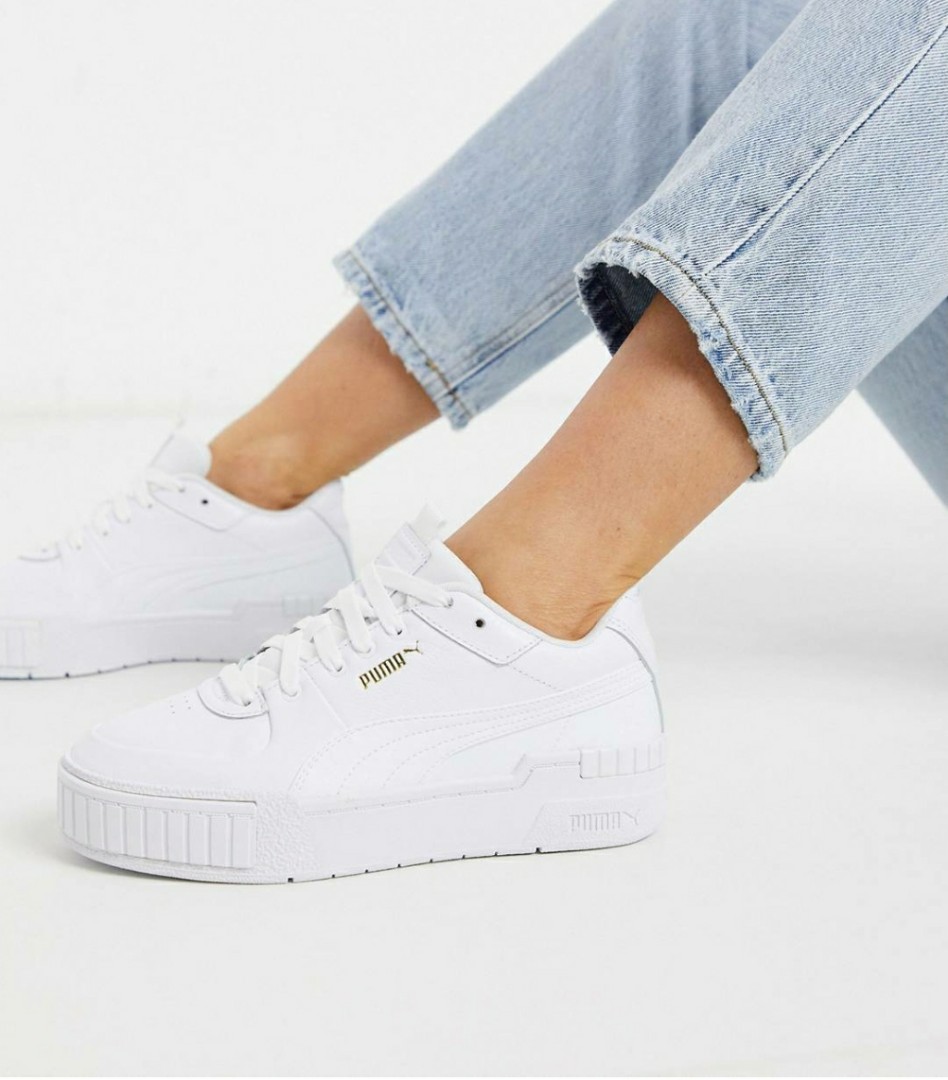 BN Puma Cali Sport Chunky Trainers in white Women s Fashion Footwear Sneakers on Carousell