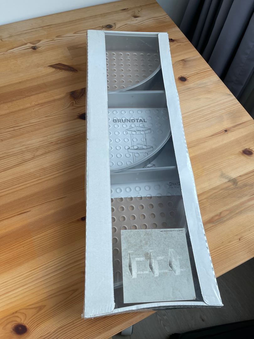 BNIP IKEA Grundtal Shower Caddy, Furniture & Home Living, Bathroom