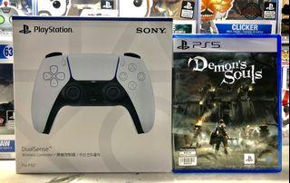 Brand New Dualsense Controller and Demon’s Souls Game for PS5