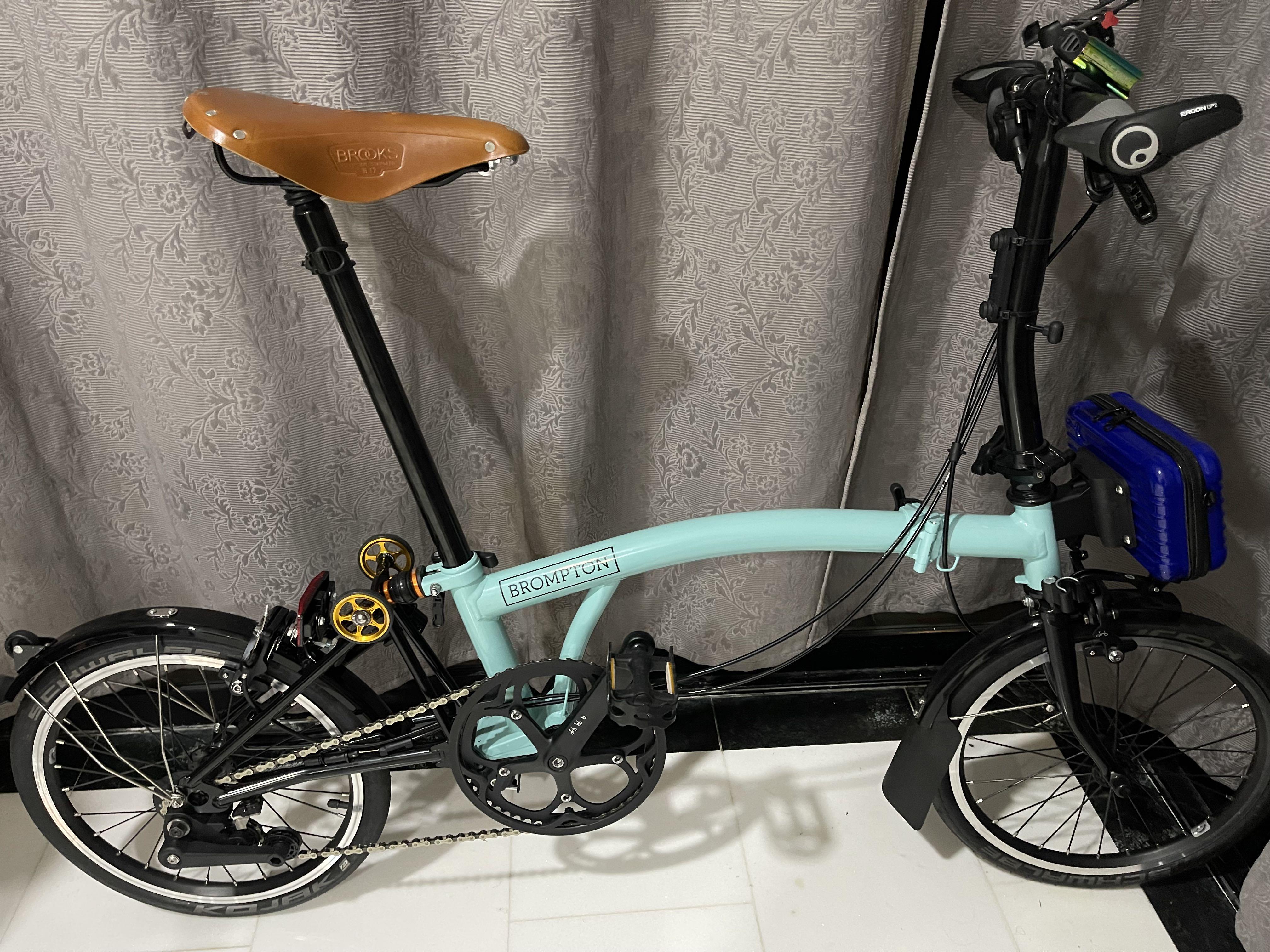 Brompton black outlet edition turkish green