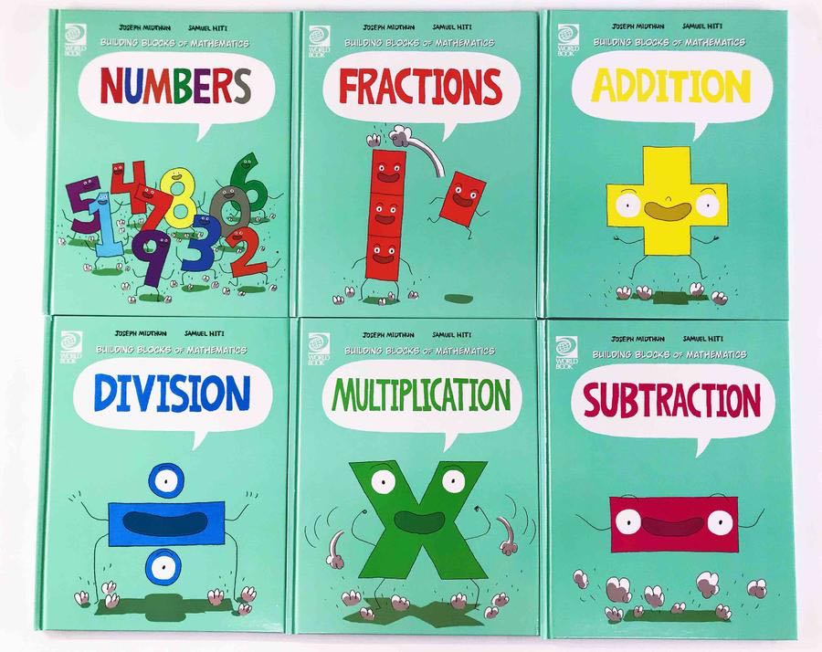 Building blocks of mathematics (6 books) hardcover