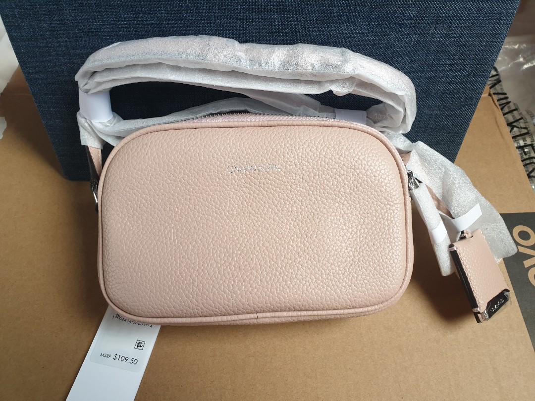 Calvin klein pebble crossbody deals