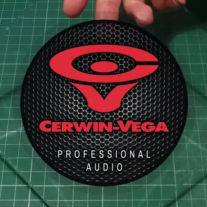 CERWIN-VEGA CERWIN VEGA PROFESSIONAL AUDIO Static Cling Car