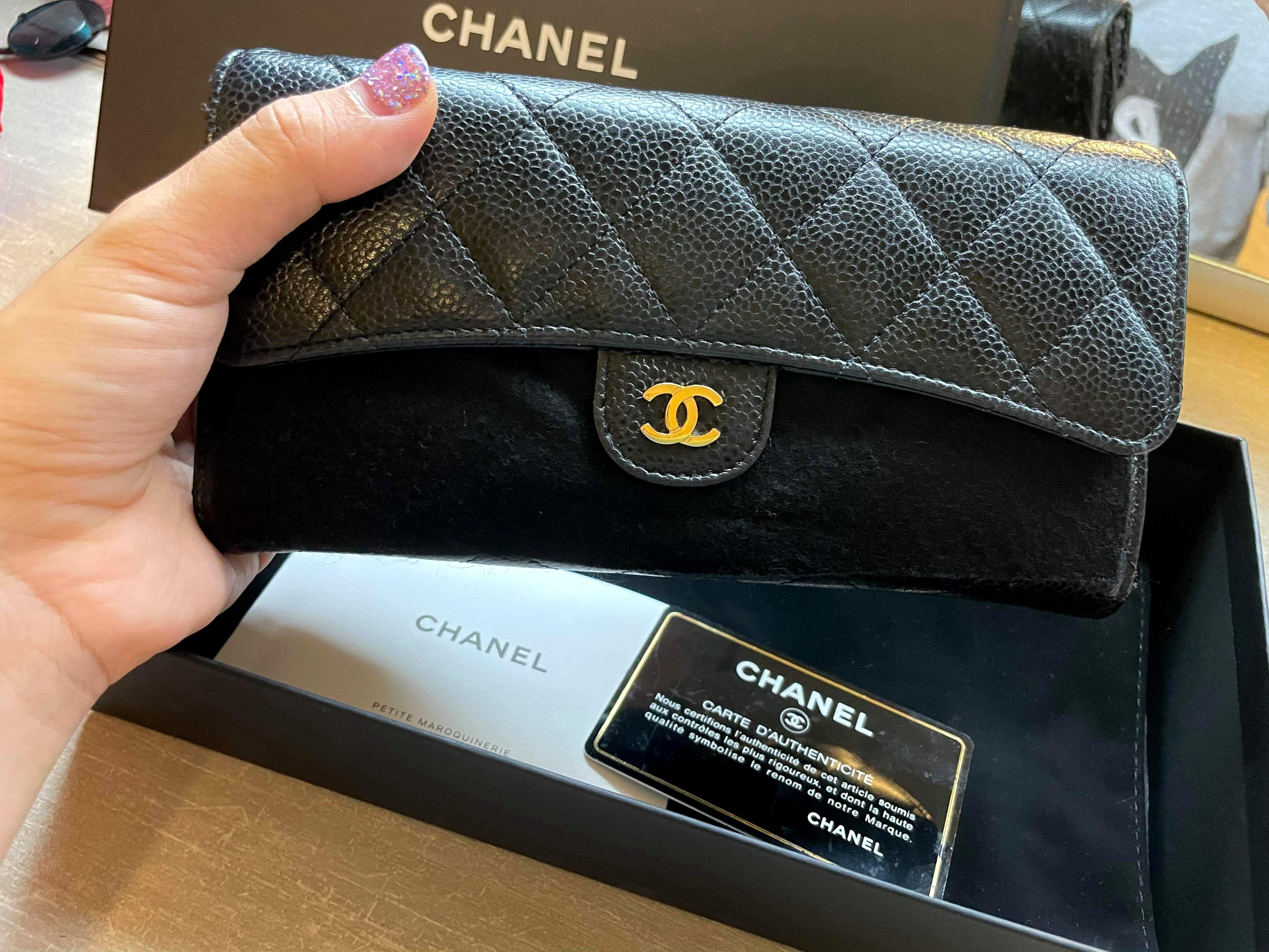 chanel long wallet, Luxury, Bags & Wallets on Carousell