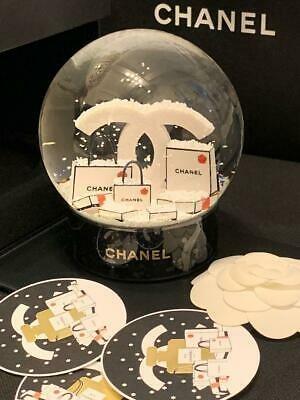 CHANEL VIP Luxury Snow Globe Collectible