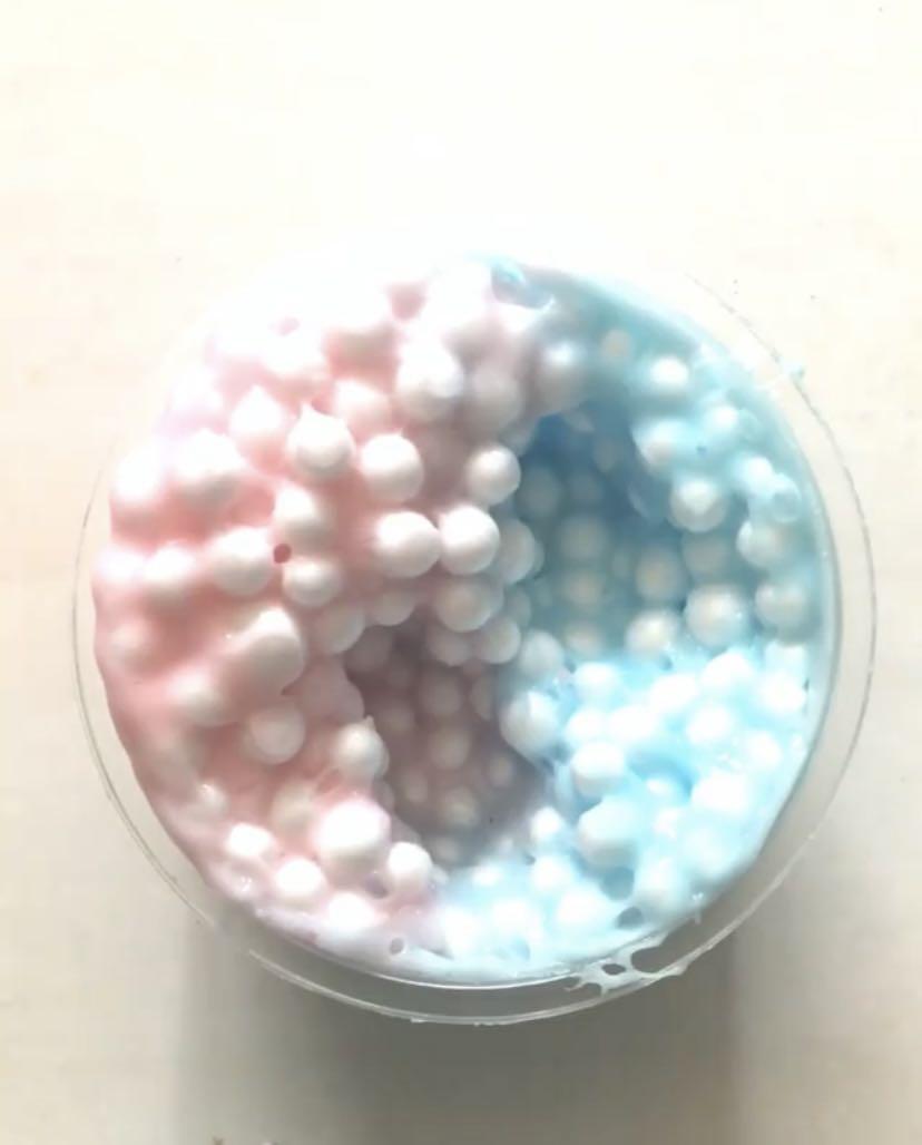 Cotton Candy Explosion Slime Design Craft Handmade Craft On Carousell