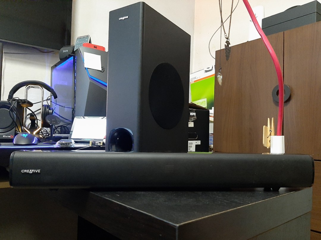 Creative Stage (Soundbar + Subwoofer), Audio, Soundbars, Speakers