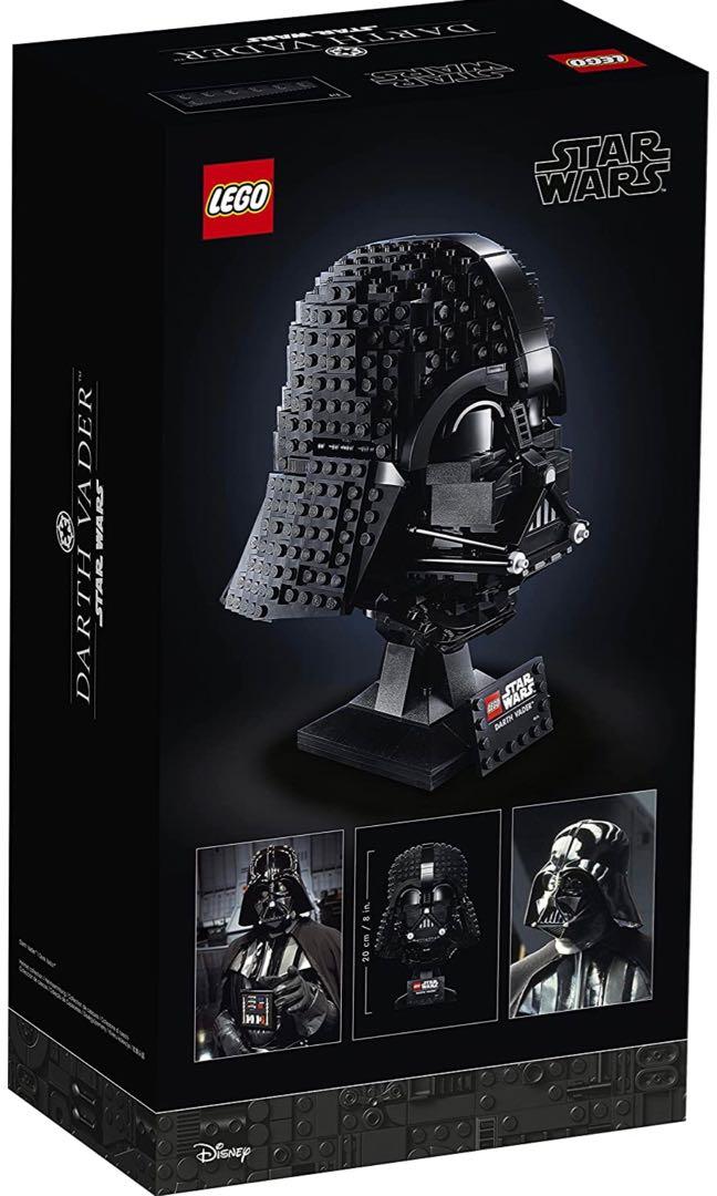 Darth Vader helmet Lego 75304, Hobbies & Toys, Toys & Games on Carousell