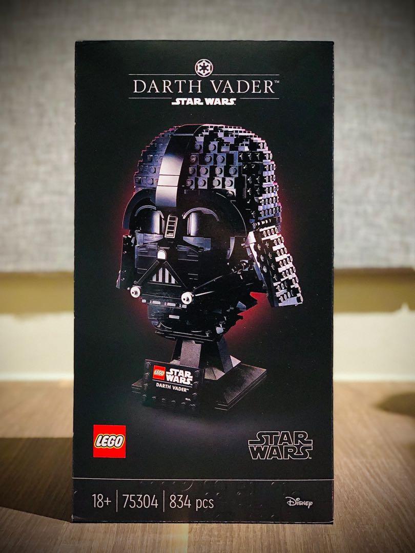 Darth Vader helmet Lego 75304, Hobbies & Toys, Toys & Games on Carousell