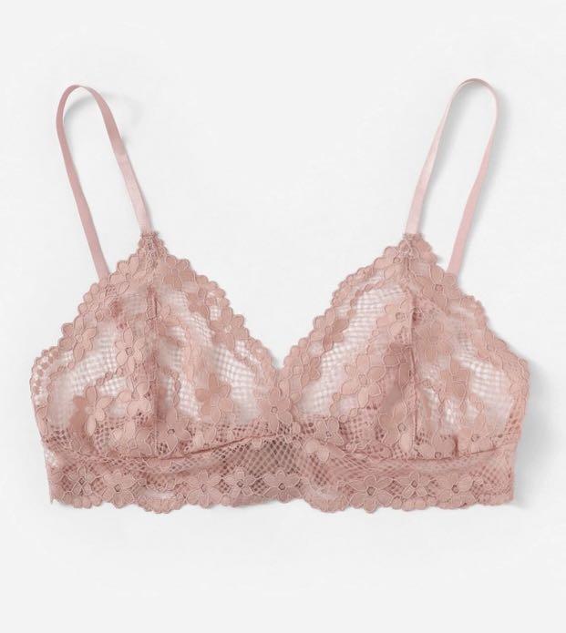 Dusty pink bralette clearance