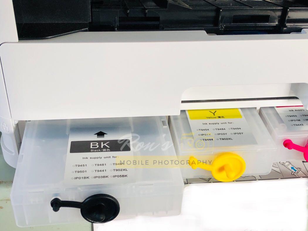 Epson Workforce Chipless Activation C5710 / C5790 / C5290 / C5210 (Category: Printers, Scanners & Copiers) located in Pasig City. Submitted by japanpcmall (Listing ID 1086705452, Image 3). Description: PRINTER MODELS: - C5710 - C5790 - C5290 - C5210 CARTRIDGE NUMBER: - T9441, T9442, T9443, T9444 - T9451, T9452, T9453, T9454 - T9461, T9462, T9463, T9464 - T9481, T9482, T9483, T9484 - T9491, T9492, T9493, T9494 - T9501, T9492, T9493, T9494 Also off