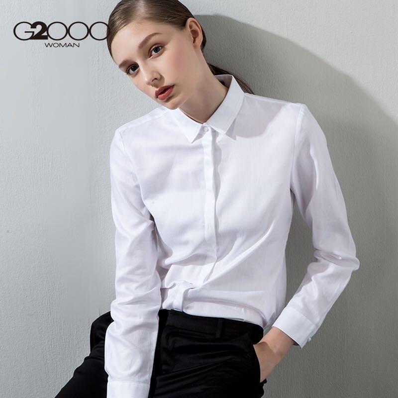 White long clearance sleeve shirt womens