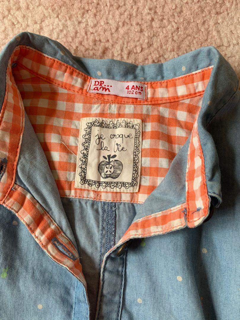 Girl toddler denim dress clearance Babies Kids Babies Kids