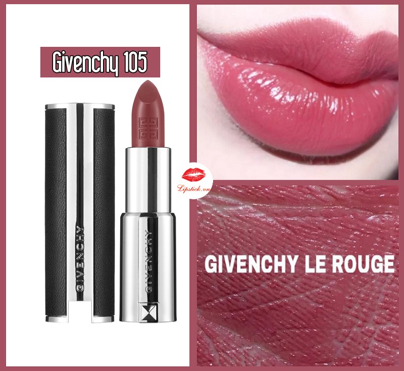 Liquid Lipstick Givenchy Le Rouge 105 Brun Vintage Matte Lipstick