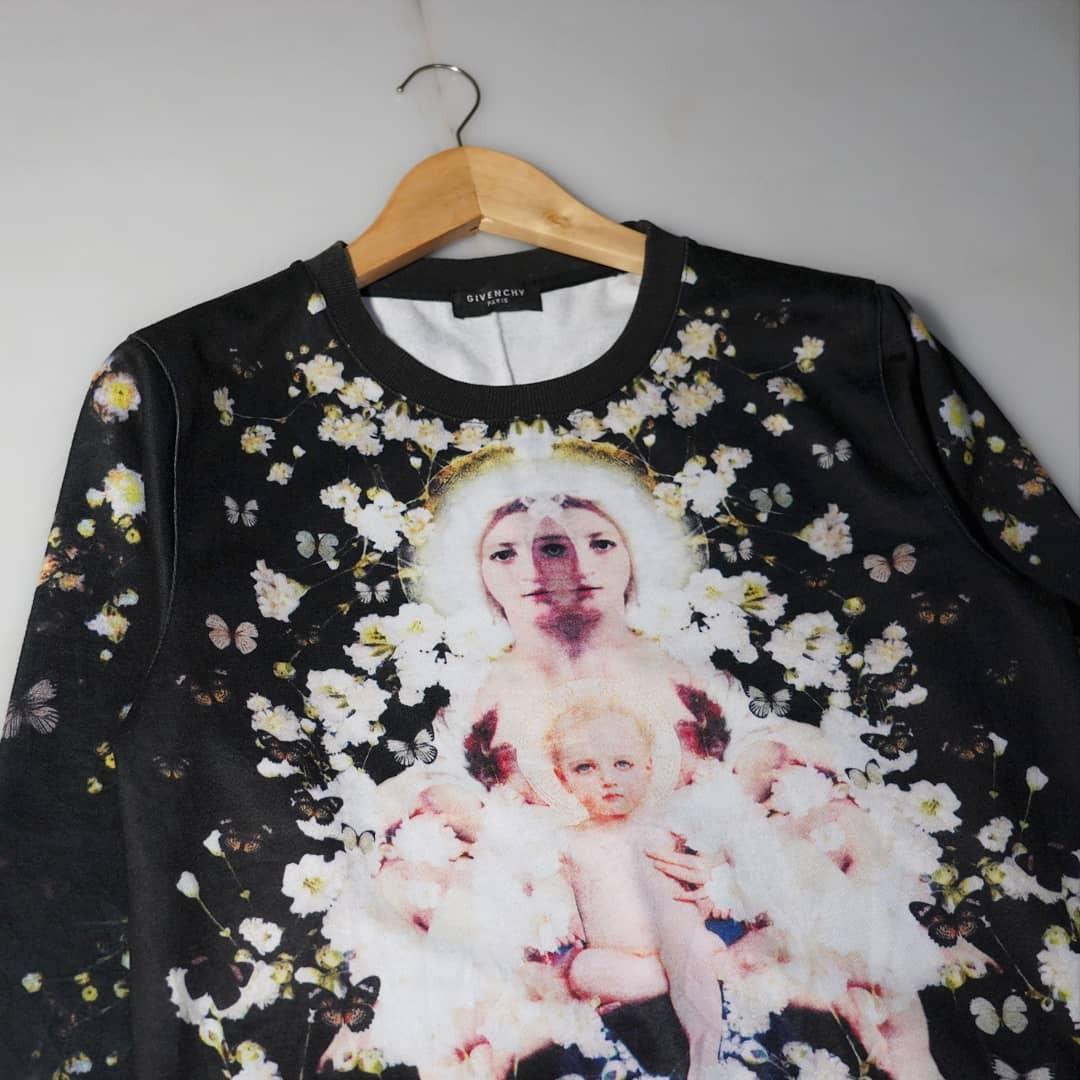 Givenchy top madonna sweatshirt