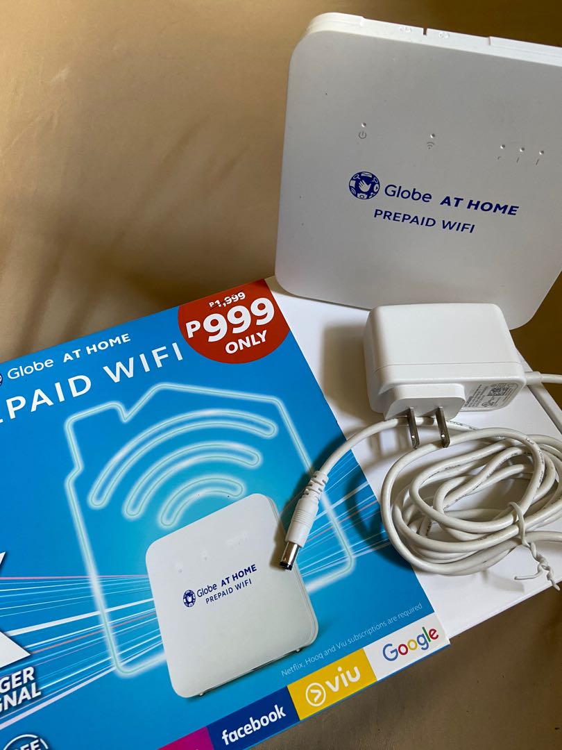 GLOBE HOME PREPAID WIFI USED