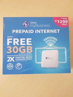 Globe myBusiness Prepaid Internet