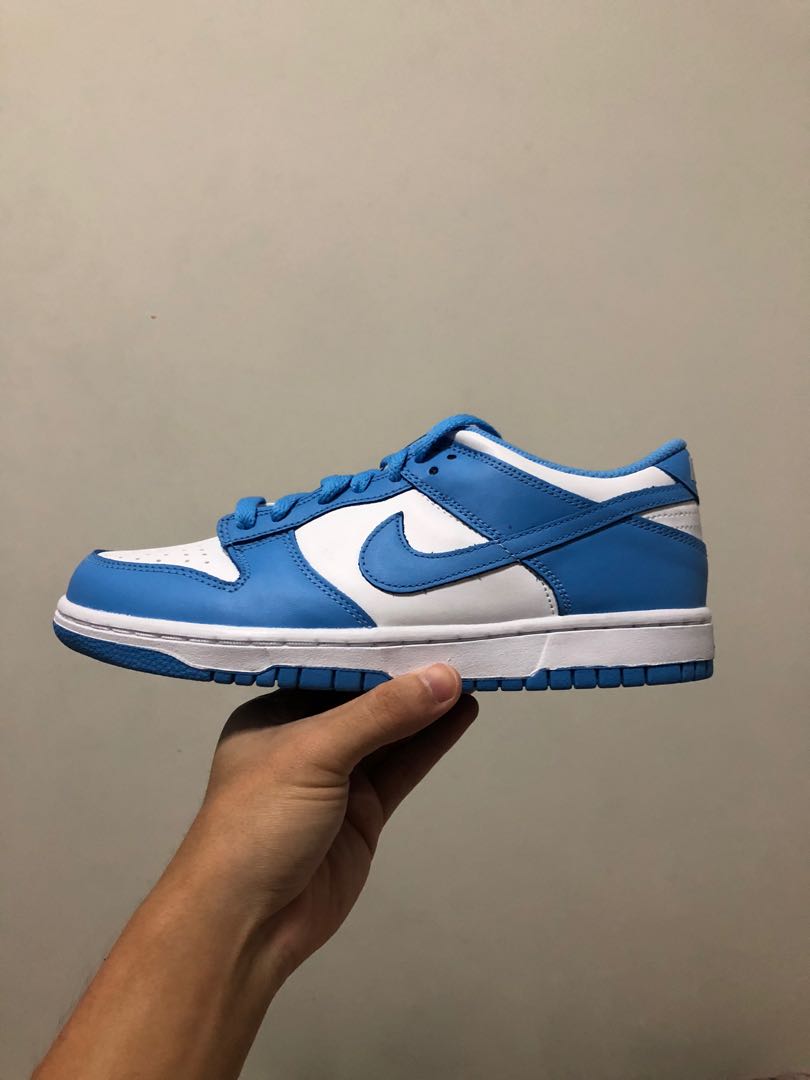 dunk low unc men's