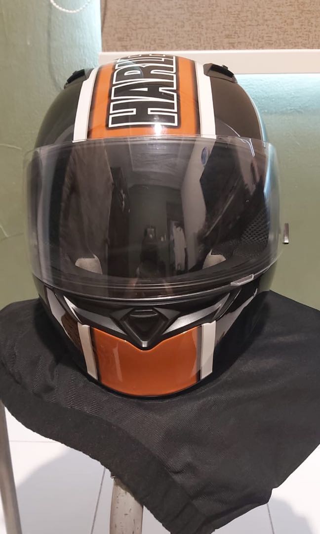 Helm harley best sale full face