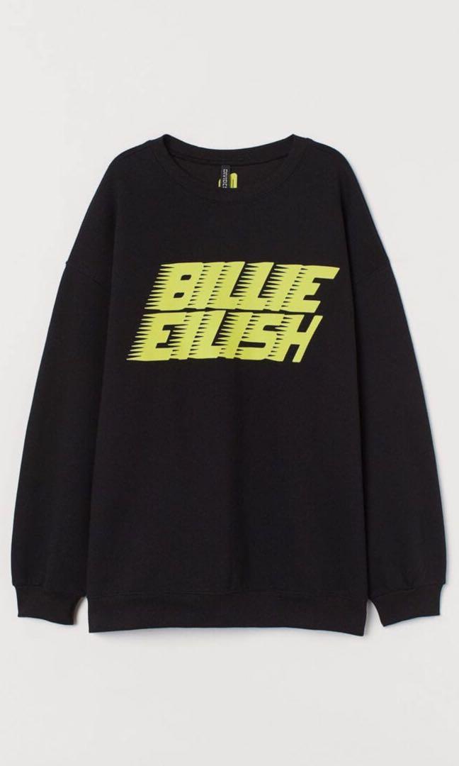 Neon billie eilish hoodie clearance