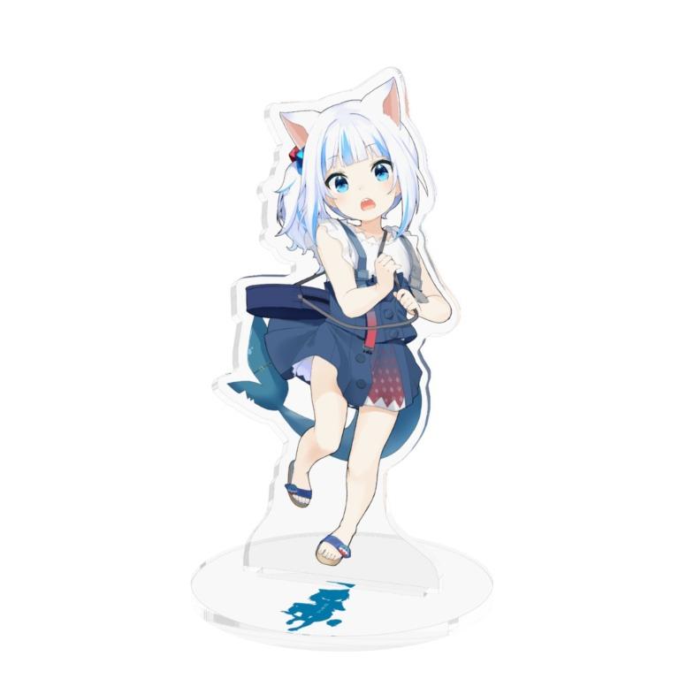 預訂」hololive 同人商品Gura 亞克力立牌(dei), 興趣及遊戲, 收藏品及紀念品, 日本明星- Carousell