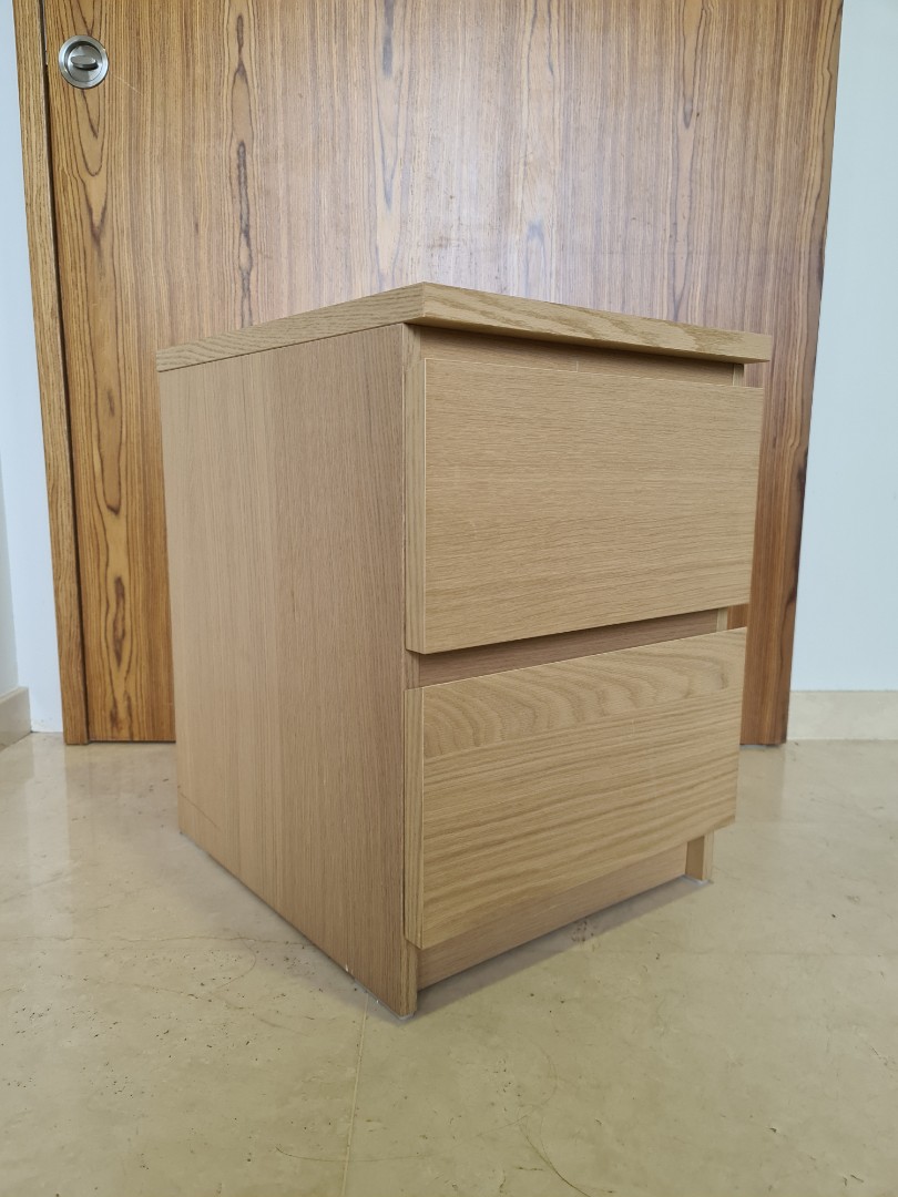 IKEA Malm nightstand, Furniture & Home Living, Furniture, Tables & Sets