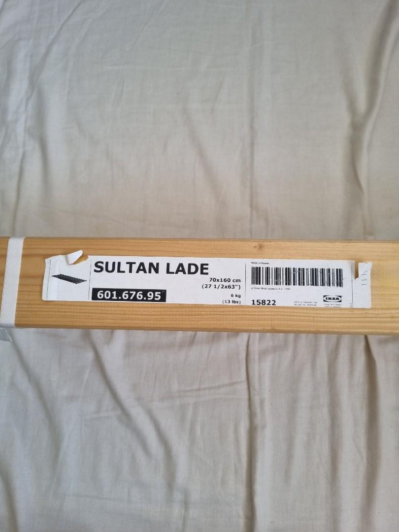 Ikea Sultan Lade Slatted Bed Base, Furniture & Home Living, Furniture ...