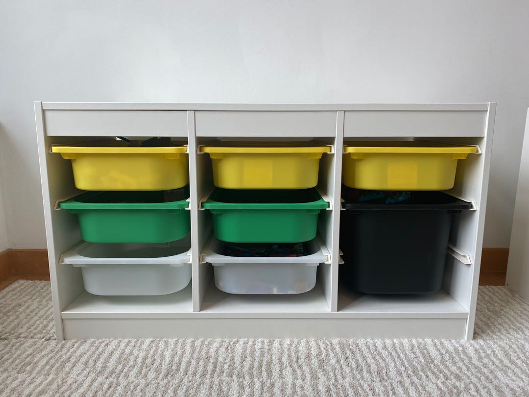 IKEA TROFAST storage and bins included, Furniture & Home Living, Home