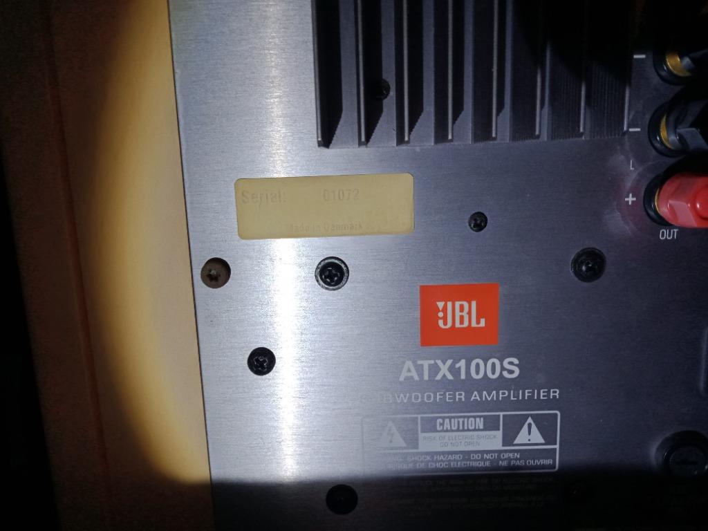 JBL ATX 100 Subwoofer in pristine condition, letting go at low price!!!, Audio, Soundbars, Speakers Amplifiers on Carousell