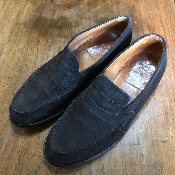 Jm weston sales mocassin daim