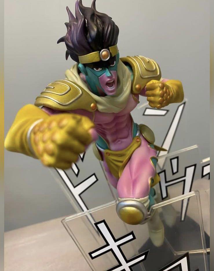 Jojo 奇妙冒險一番賞第三部white Side 白金之星b賞空條承太郎替身12絕版全新品日版絕版 兒童 孕婦用品 嬰兒玩具