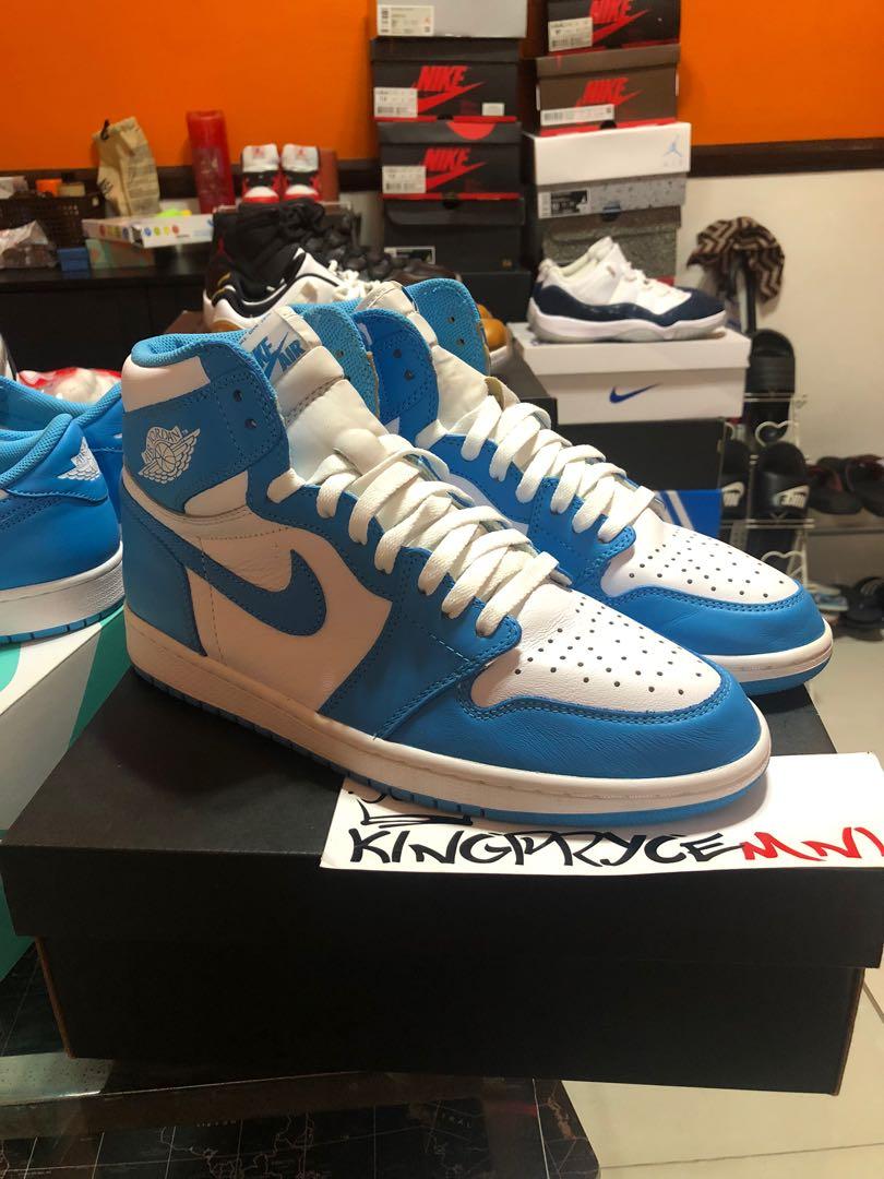 Jordan 1 High OG UNC 2015 Men s Fashion Footwear Sneakers on