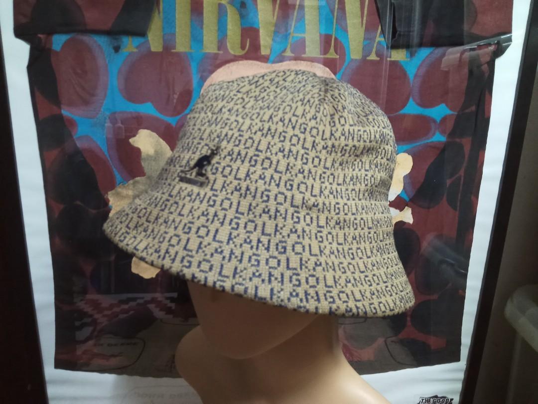 KANGOL Jacquard Bell bucket hat Men s Fashion Watches