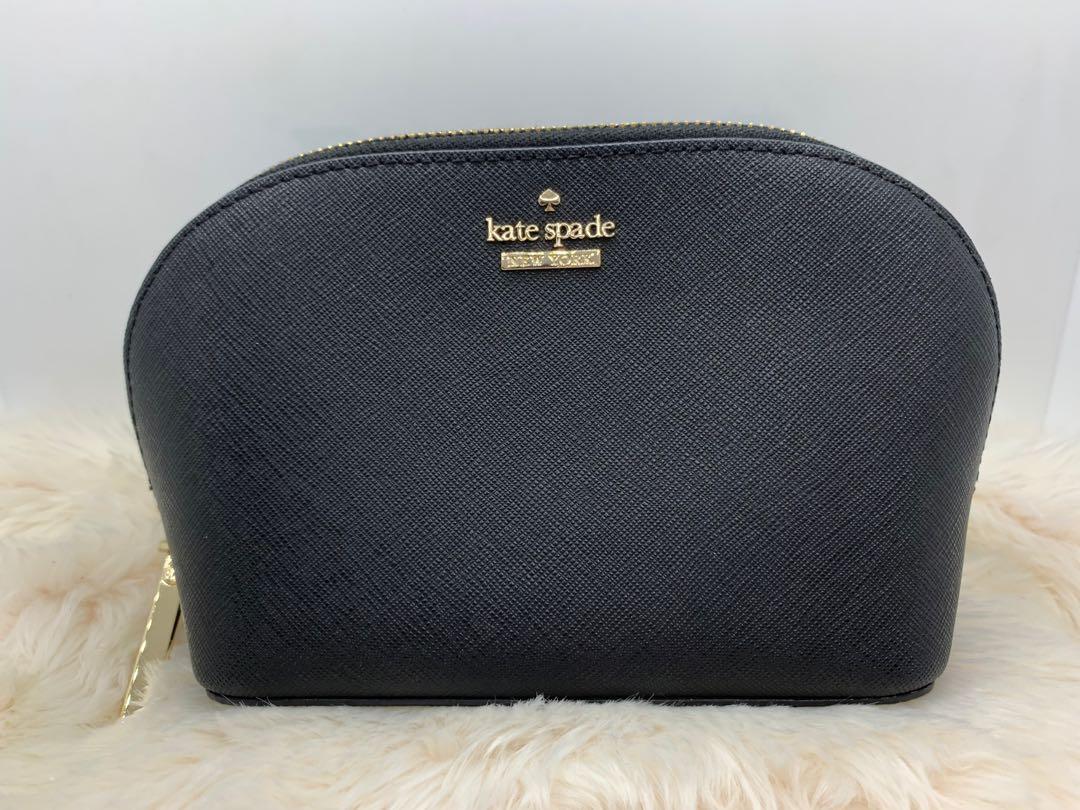 Kate spade black pouch hotsell