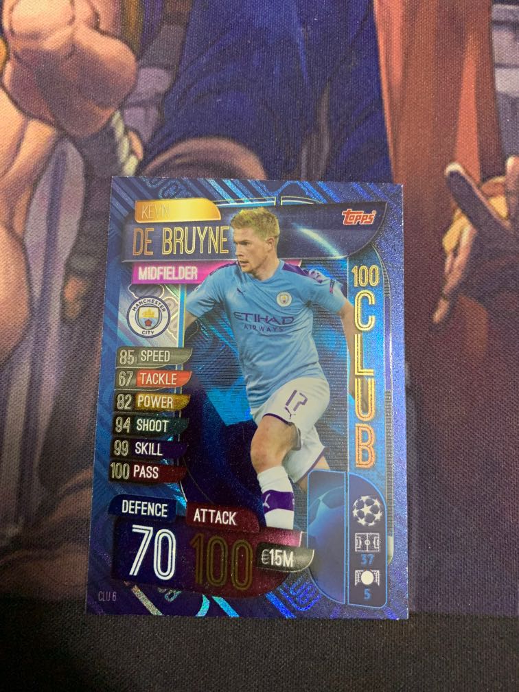 Football card- Kevin De Bruyne, Hobbies & Toys, Toys & Games on Carousell