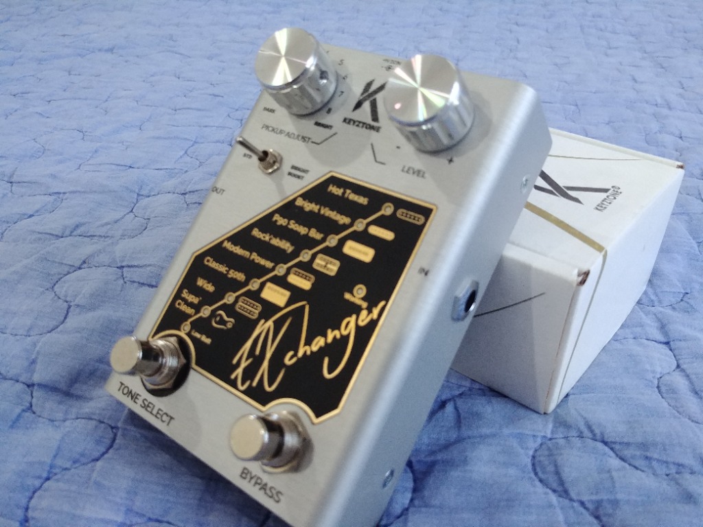 Keyztone EXchanger All electric guitar pickups in one pedal, Hobbies