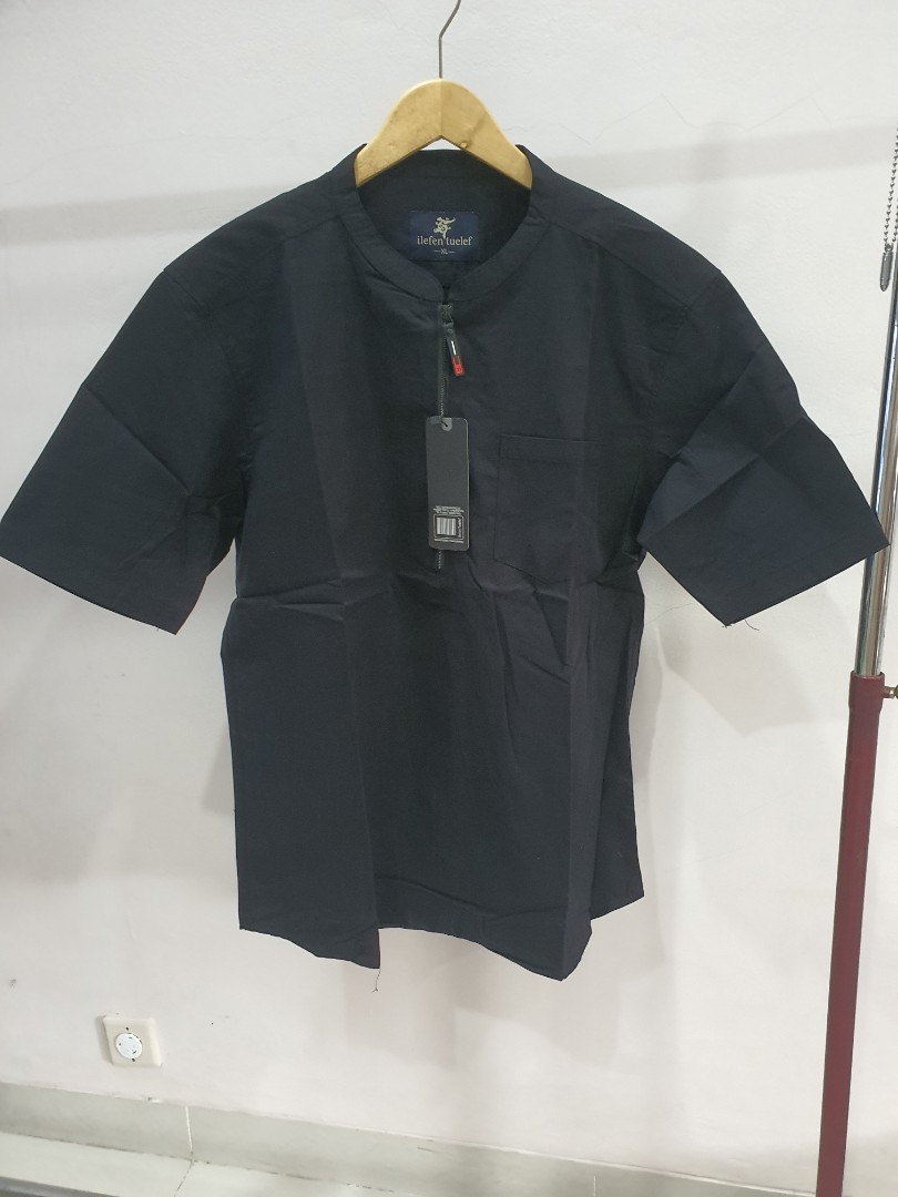 Koko Kurta Lengan Pendek Fesyen Pria Pakaian Atasan Di Carousell
