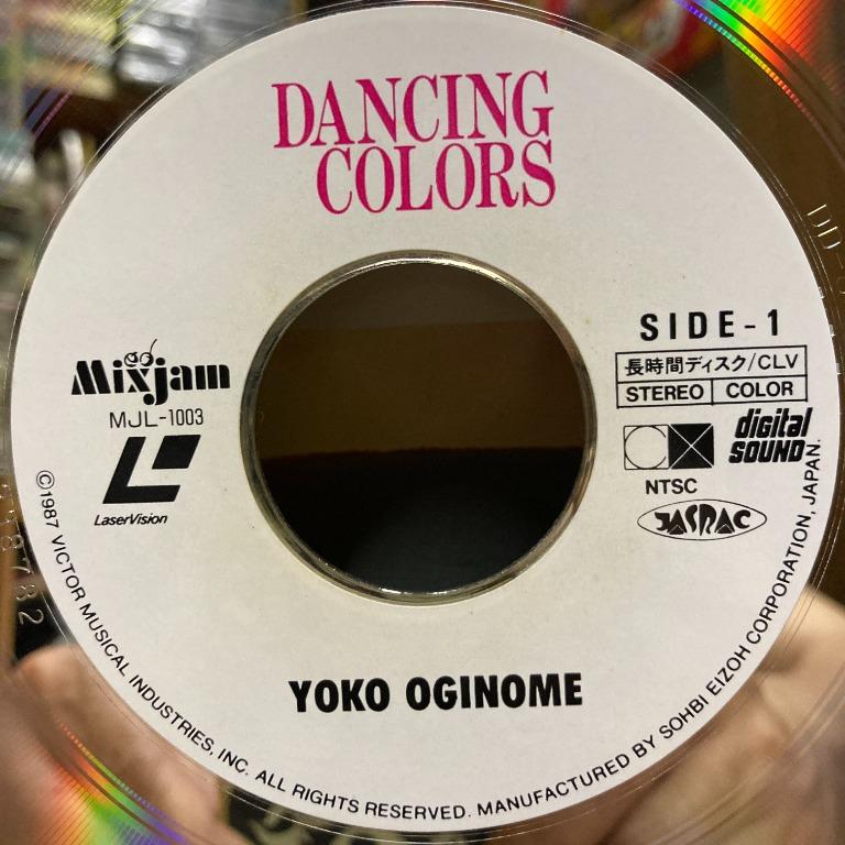 DANCING COLORS/荻野目洋子（LD 鐳射影碟 荻野目洋子Yoko