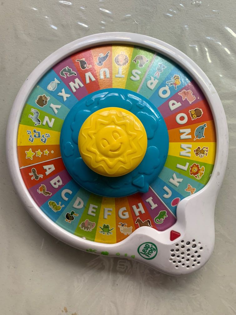 Leapfrog alphazoo sale spinner