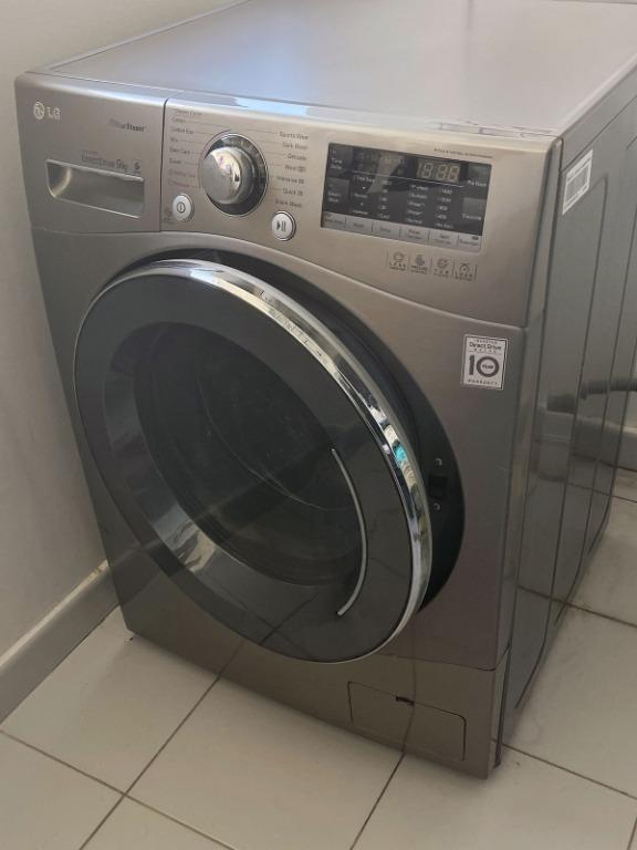 LG Direct Drive 9kg Washing Machine, TV & Home Appliances, Washing