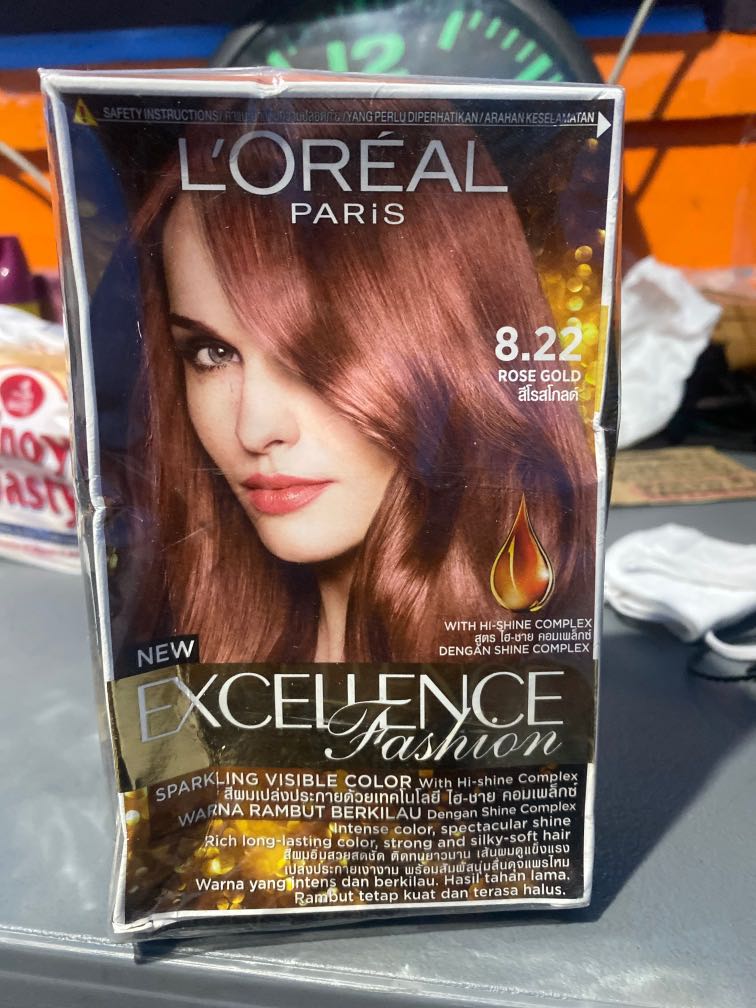 Loreal Hair color box dye, Beauty & Personal Care, Hair on Carousell